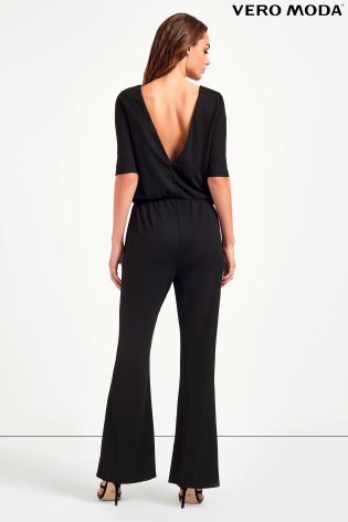 Vero Moda Low Back Flared Jumpsuit